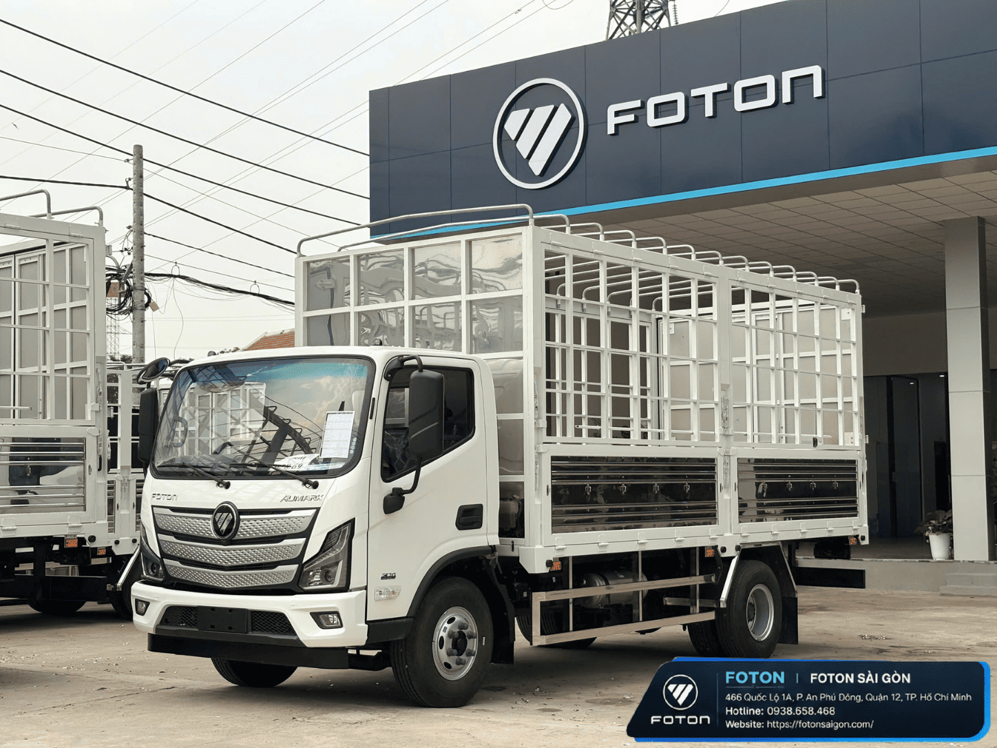 XE TẢI FOTON AUMARK TẢI 7.65T - 7T6 - 7.65 TẤN